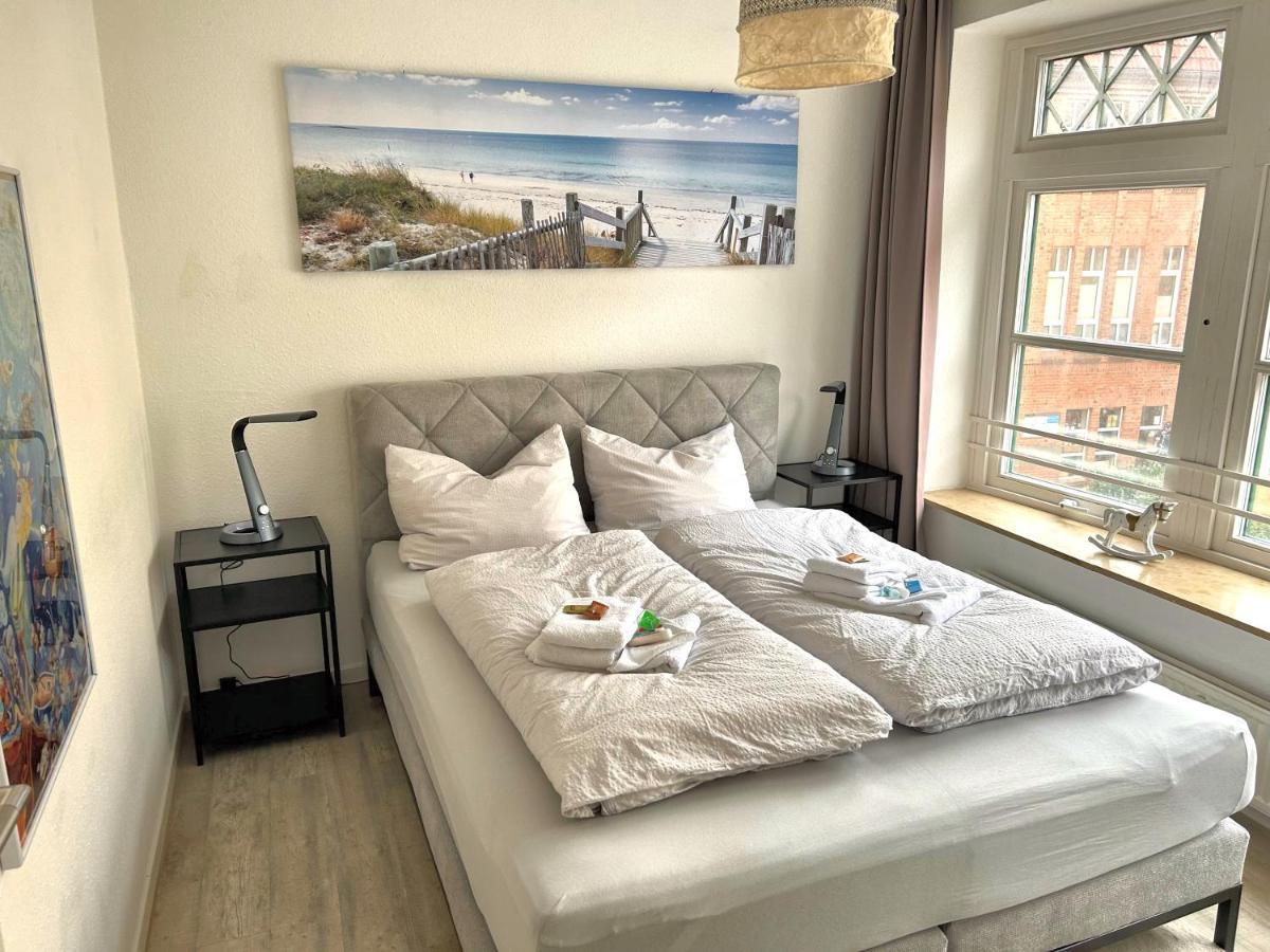 Fewo1846 - Atrium - Luxurioese Wohnung Mit 3 Schlafzimmern Und Balkon Im Stadtzentrum 플렌스부르크 외부 사진