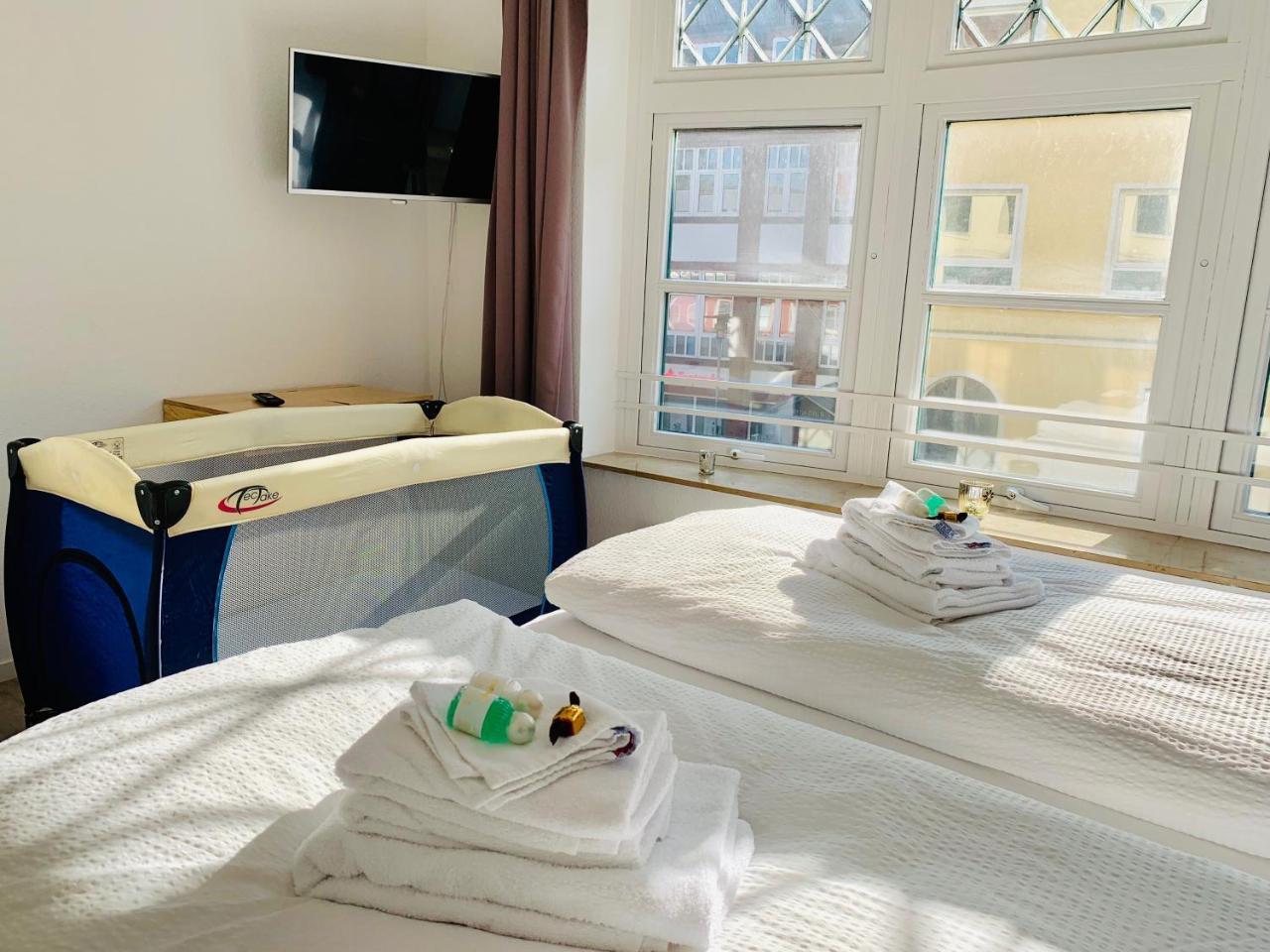 Fewo1846 - Atrium - Luxurioese Wohnung Mit 3 Schlafzimmern Und Balkon Im Stadtzentrum 플렌스부르크 외부 사진